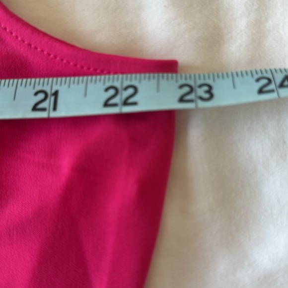 Calvin Klein Fuchsia Sleeveless Blouse XL Worn Once Like New - Picture 15 of 16